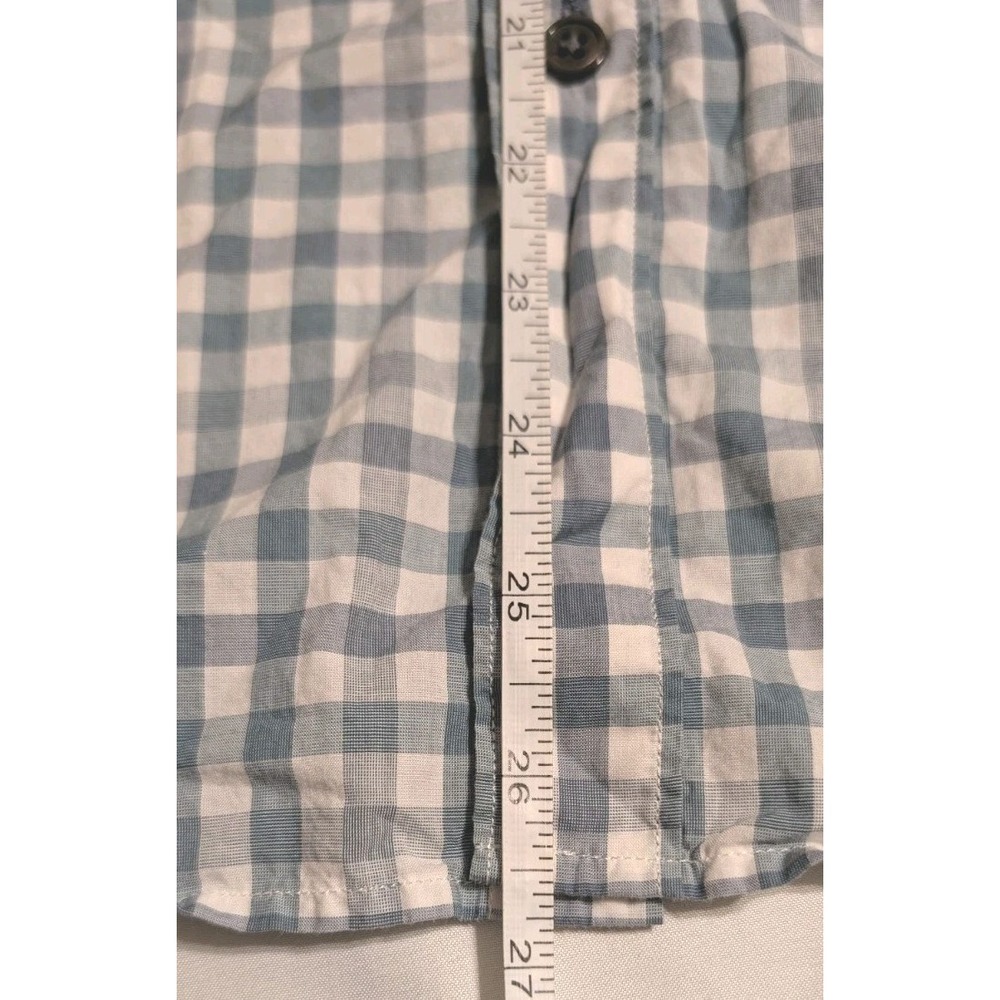 Rodd And Gunn Men's Green &‎ Blue Checkered Print Oxford Shirt - Size Large - Picture 4 of 6